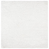 Safavieh August Shag 6'-7" x 6'-7" Rug in White