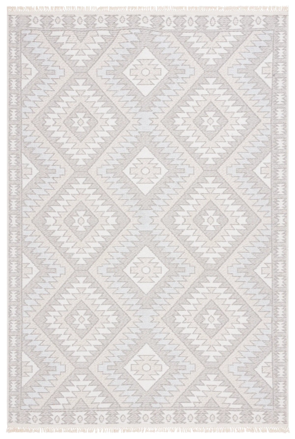 Safavieh Prairie 300 4'-0" x 6'-0" Rug in Beige / Ivory