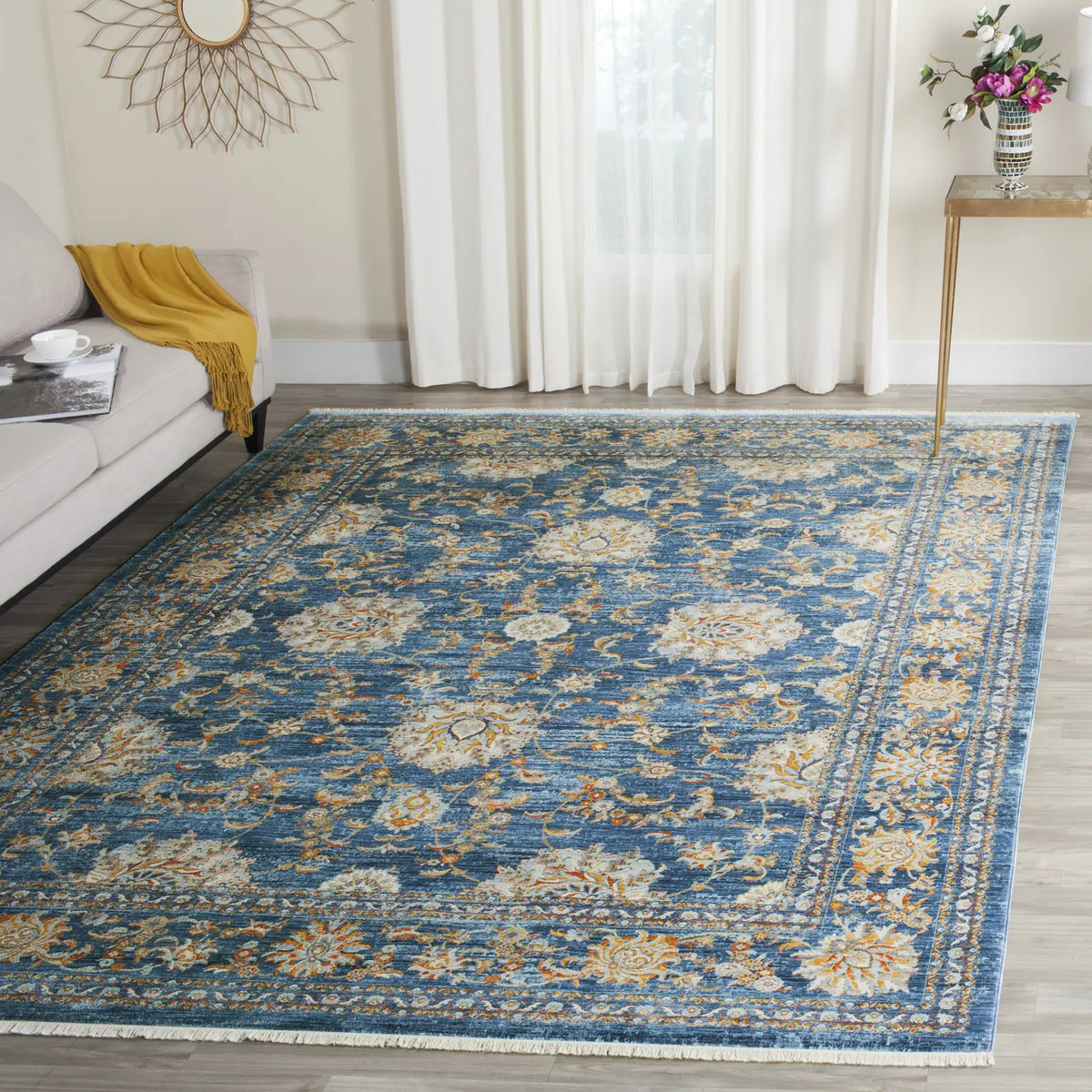Safavieh Vintage Persian 10'-0" x 13'-0" Rug in Turquoise / Multi