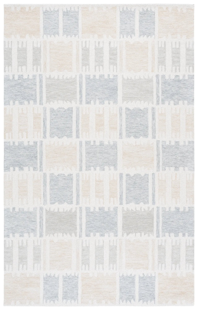 Safavieh Genre 4'-0" x 6'-0" Rug in Beige / Grey