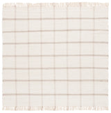 Safavieh Montauk 6'-0" x 6'-0" Rug in Ivory / Beige