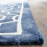 Safavieh Dip Dye 6'-0" x 9'-0" Rug in Navy / Ivory