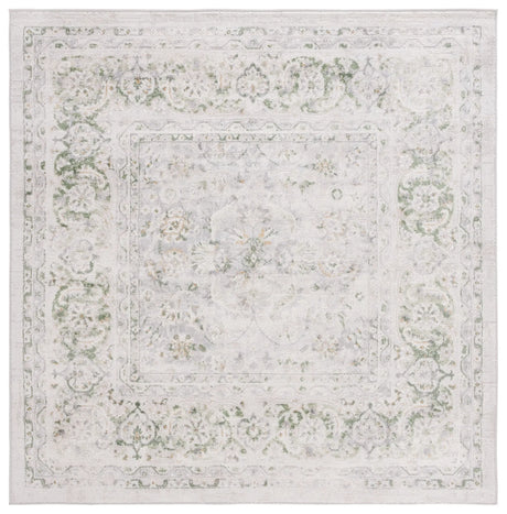 Safavieh Palma 6'-7" x 6'-7" Rug in Beige / Green