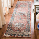 Safavieh Carlyle 200 2'-0" x 8'-0" Rug in Orange / Blue
