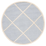 Safavieh Cambridge 4'-0" x 4'-0" Rug in Light Blue / Ivory
