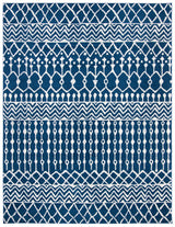 Safavieh Tulum 10'-0" x 13'-0" Rug in Navy / Ivory