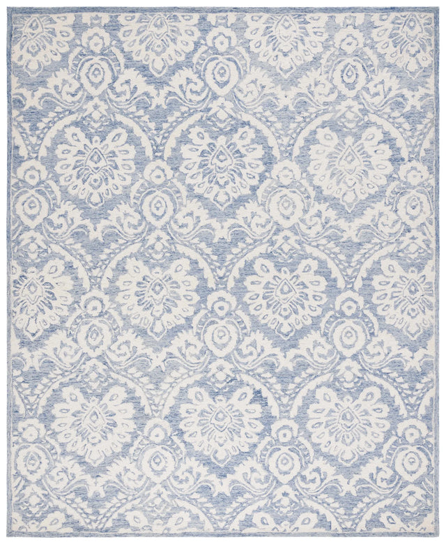 Safavieh Blossom 10'-0" x 14'-0" Rug in Blue / Ivory