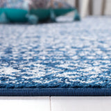 Safavieh Tulum 4'-0" x 6'-0" Rug in Navy / Ivory