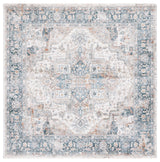 Safavieh Dream 6'-7" x 6'-7" Rug in Ivory / Light Blue