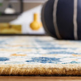 Safavieh Aspen 4'-0" x 6'-0" Rug in Navy / Yellow