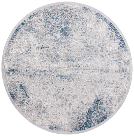 Safavieh Invista 6'-7" x 6'-7" Rug in Grey / Blue