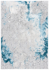 Safavieh Meadow 500 4'-0" x 6'-0" Rug in Light Grey / Blue