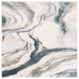 Safavieh Alenia 100 6'-7" x 6'-7" Rug in Grey / Blue