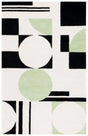 Safavieh Rodeo Drive 4'-0" x 6'-0" Rug in Green / Black