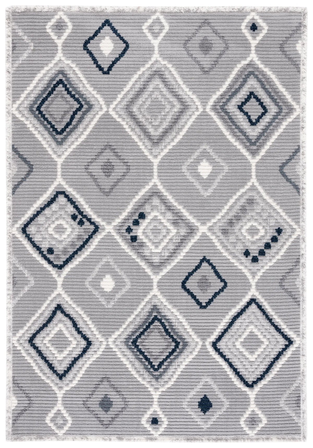 Safavieh Marrakesh 4'-0" x 6'-0" Rug in Grey / Light Grey