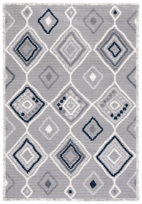 Safavieh Marrakesh 4'-0" x 6'-0" Rug in Grey / Light Grey
