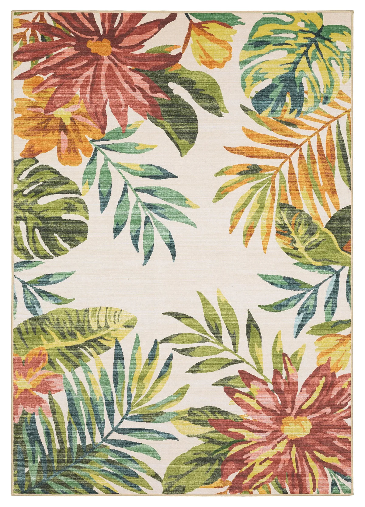 Oriental Weavers Sphinx Fiji FIJ07 Multi Rugs - main flat