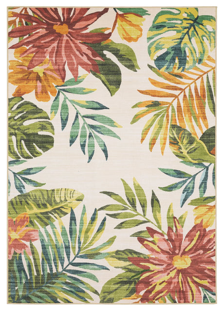 Oriental Weavers Sphinx Fiji FIJ07 Multi Rugs - main flat