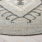 Safavieh Kilim 7'-0" x 7'-0" Rug in Blue / Black