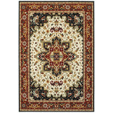 Oriental Weavers Sphinx Kashan 096W1 Red / Ivory Rugs - main flat