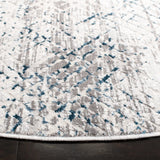 Safavieh Amalfi 6'-7" x 6'-7" Rug in Cream / Navy