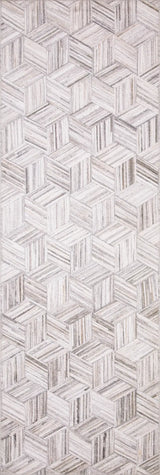 Loloi Maddox Mad-07 Lt Grey/Ivory Rugs - runner flat