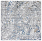 Safavieh Bel Air 6'-7" x 6'-7" Rug in Grey / Blue