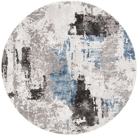 Safavieh Craft 5'-3" x 5'-3" Rug in Grey / Blue