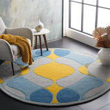 Safavieh Soho 6'-0" x 6'-0" Rug in Grey / Multi