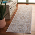 Safavieh Finley 2'-2" x 10'-0" Rug in Brown / Grey