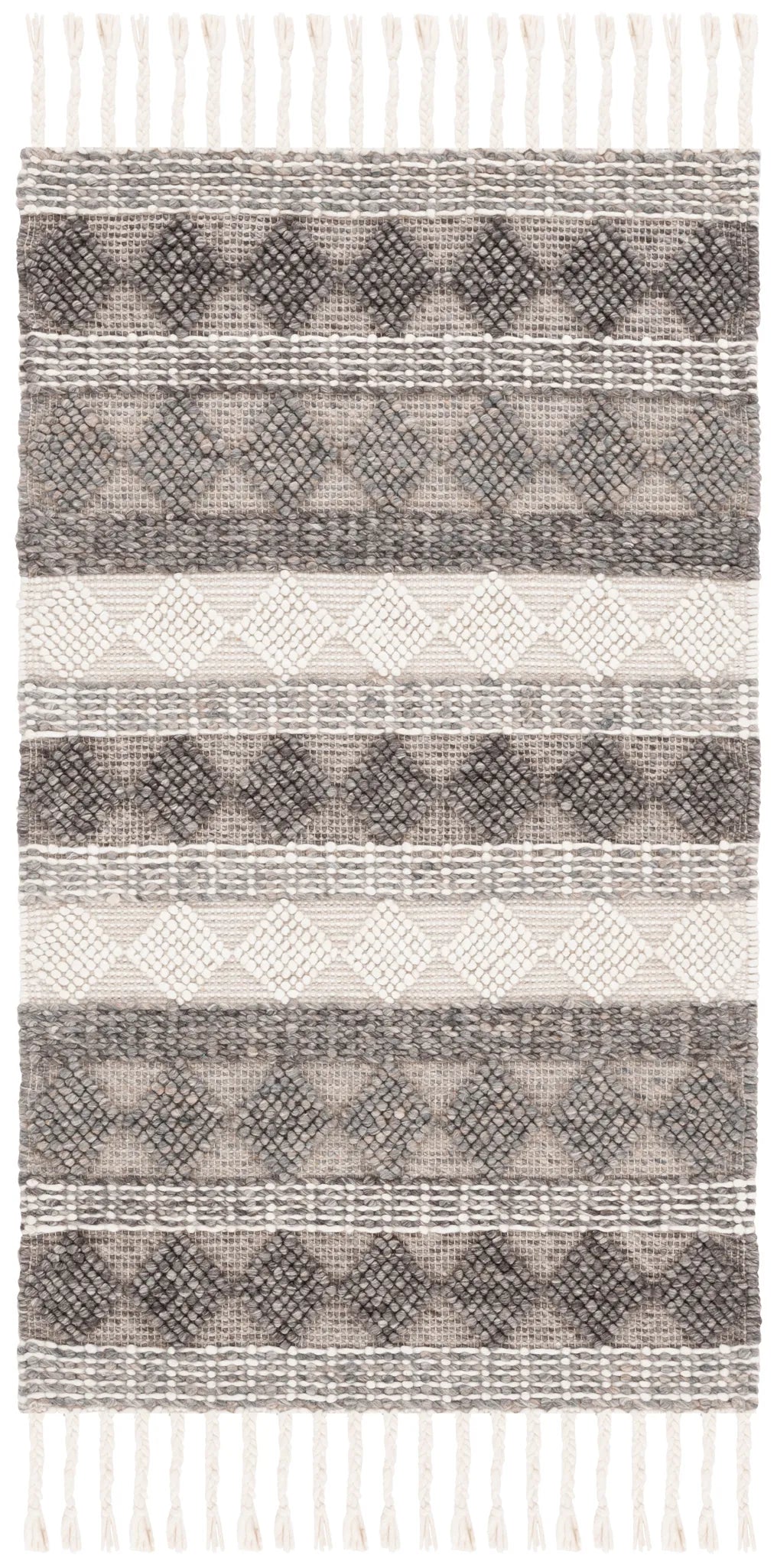 Safavieh Natura 3'-0" x 5'-0" Rug in Ivory / Black
