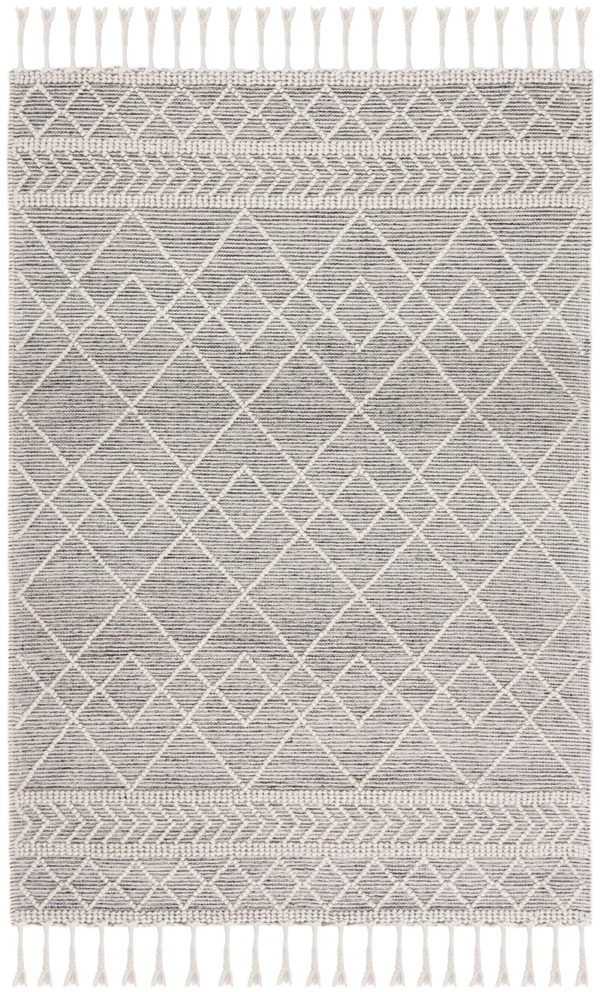 Safavieh Natura 4'-0" x 6'-0" Rug in Ivory / Black