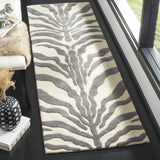 Safavieh Cambridge 2'-6" x 8'-0" Rug in Ivory / Dark Grey