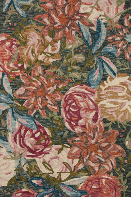 Loloi Belladonna Blm-03 Lagoon/Multi Rug - main flat