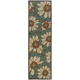 Oriental Weavers Sphinx Montego 3444m Blue / Brown Rugs - runner
