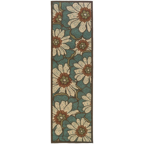 Oriental Weavers Sphinx Montego 3444m Blue / Brown Rugs - runner