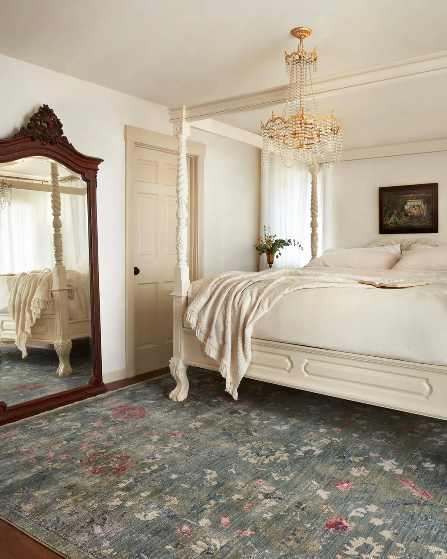 Loloi Giada Gia-06 Lagoon/Multi Rugs - room scene 1