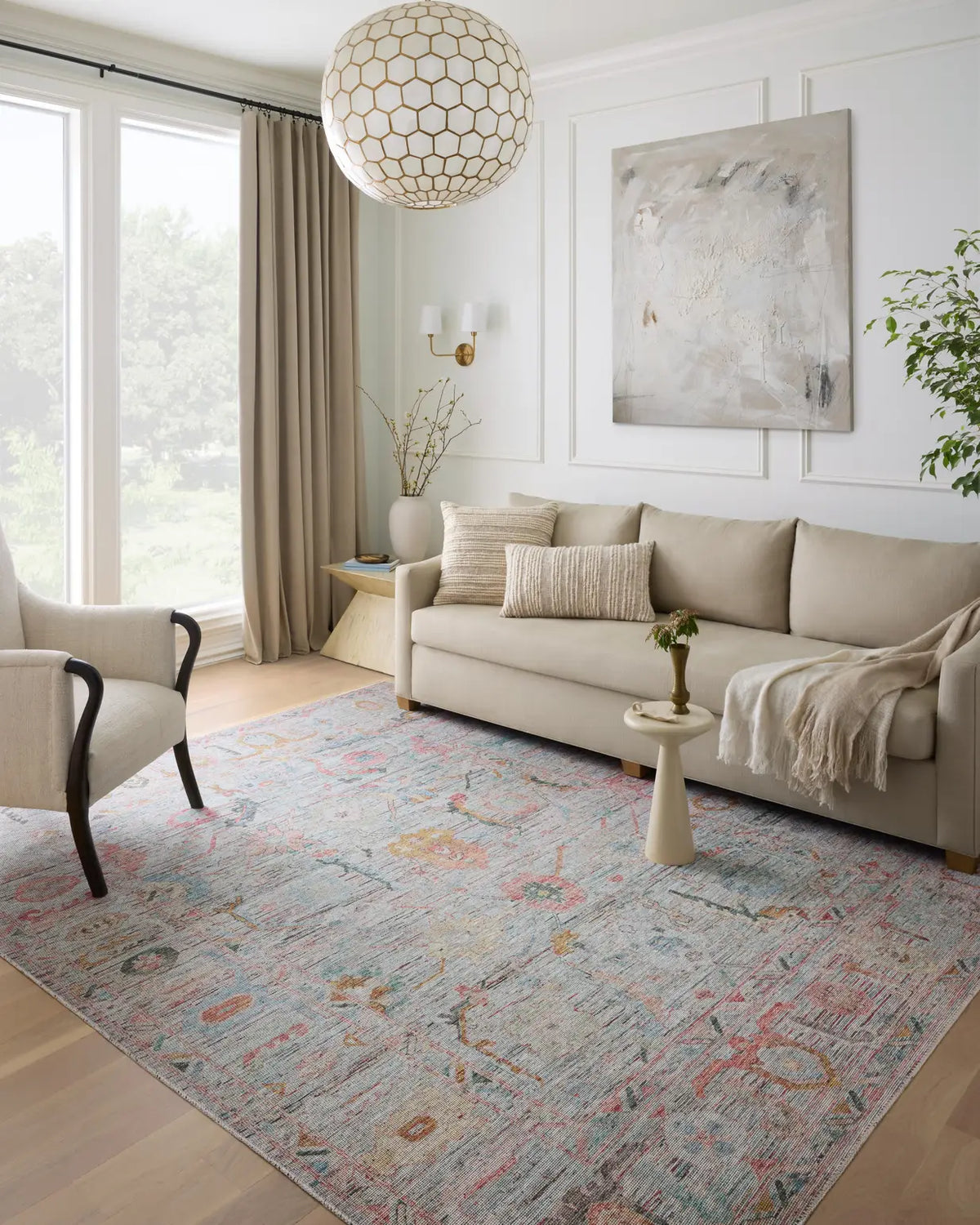 Loloi Elysium Ely-05 Multi/Fiesta Rug - room scene 1
