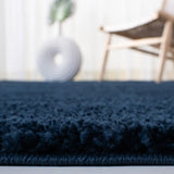 Safavieh August Shag 500 4'-0" x 6'-0" Rug in Navy
