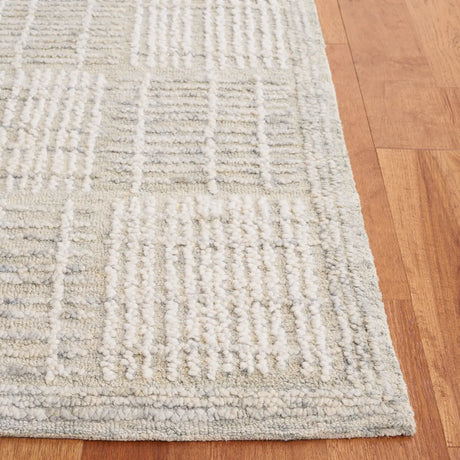 Safavieh Abstract 4'-0" x 6'-0" Rug in Grey / Ivory