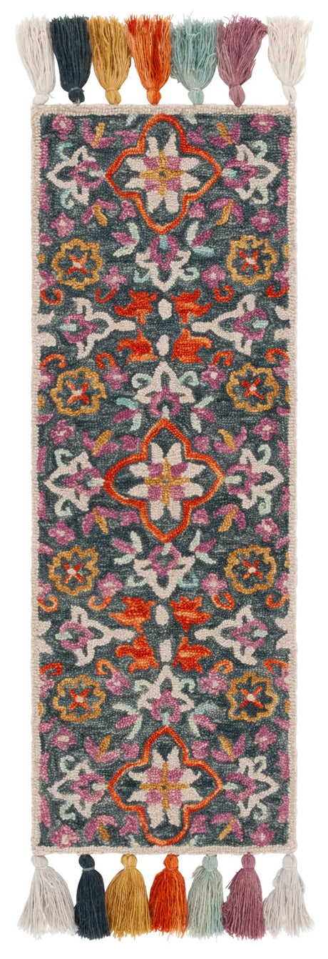 Safavieh Novelty 1'-8" x 5'-0" Rug in Blue / Pink