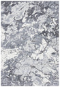 Safavieh Cyrus Shag 4'-5" x 6'-5" Rug in Grey / Ivory