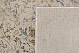 Dynamic Rugs Bloomfield 19601 Power Loomed Transitional Cream/Multi Rug - Corner