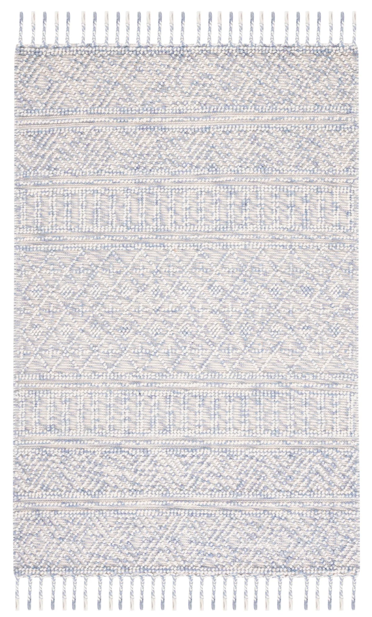 Safavieh Natura 4'-0" x 6'-0" Rug in Grey / Ivory