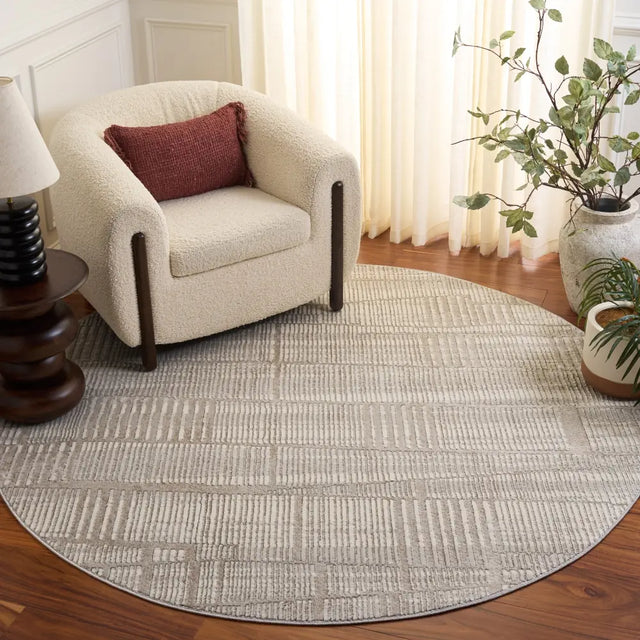 Safavieh Spectrum 6'-7" x 6'-7" Rug in Ivory / Beige
