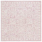 Safavieh Metro 6'-0" x 6'-0" Rug in Pink / Ivory