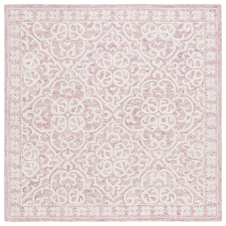 Safavieh Metro 6'-0" x 6'-0" Rug in Pink / Ivory