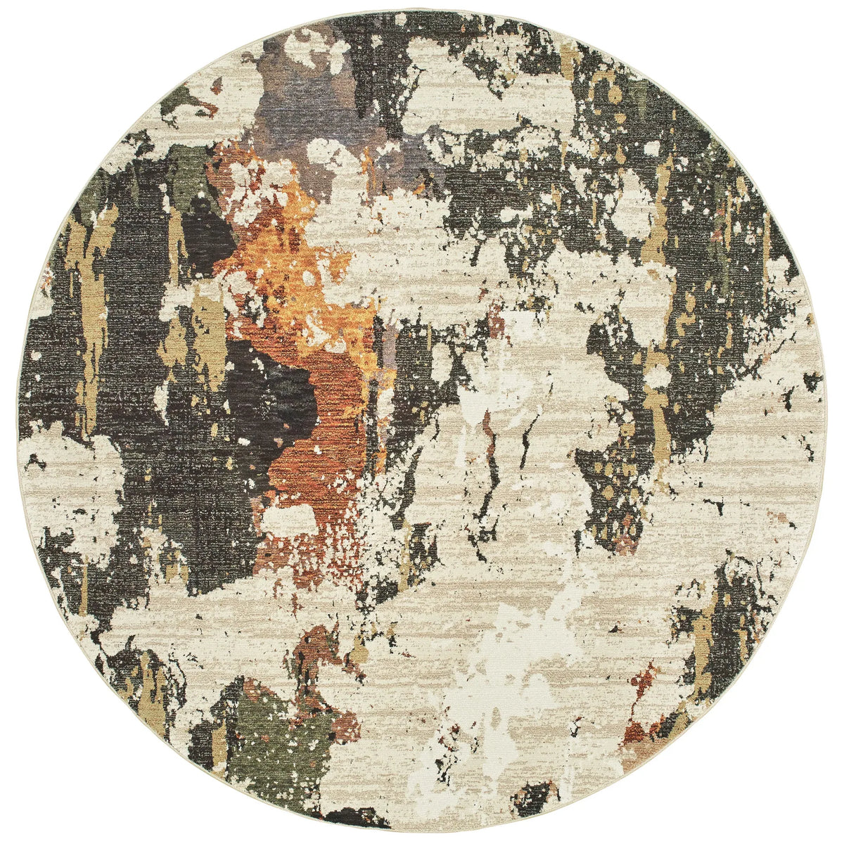 Oriental Weavers Sphinx Evolution 7770J Beige/Charcoal Rugs - main flat