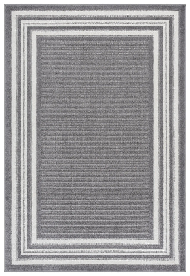 Safavieh Cabana 4'-5" x 6'-5" Rug in Grey / Ivory