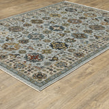 Oriental Weavers Sphinx Aberdeen 561W1 Blue/ Ivory Rugs - angle detail